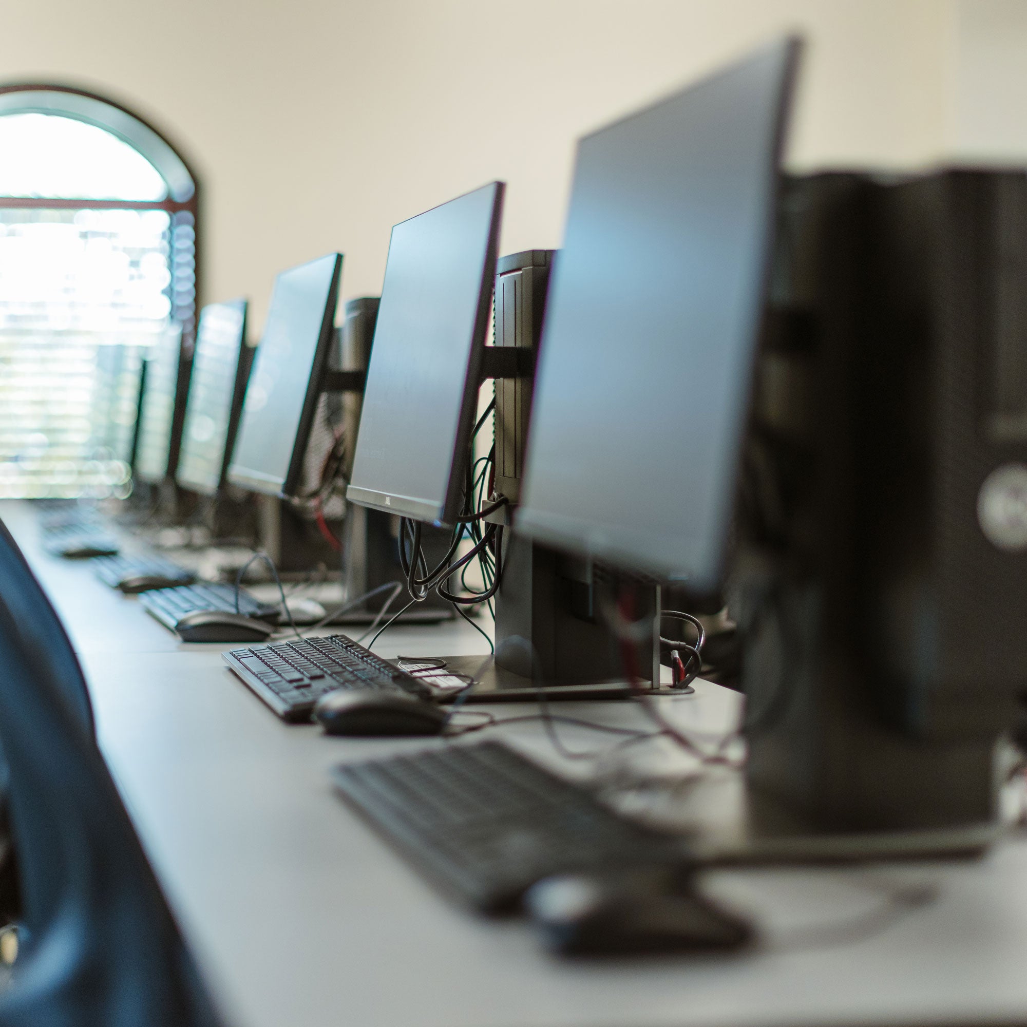 photo of computer lab