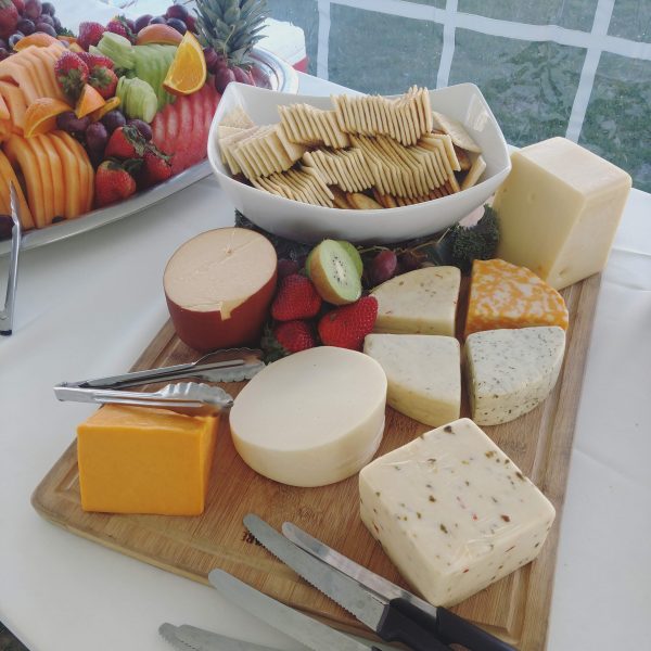 photo of cheese and crackers form Catered Your Way