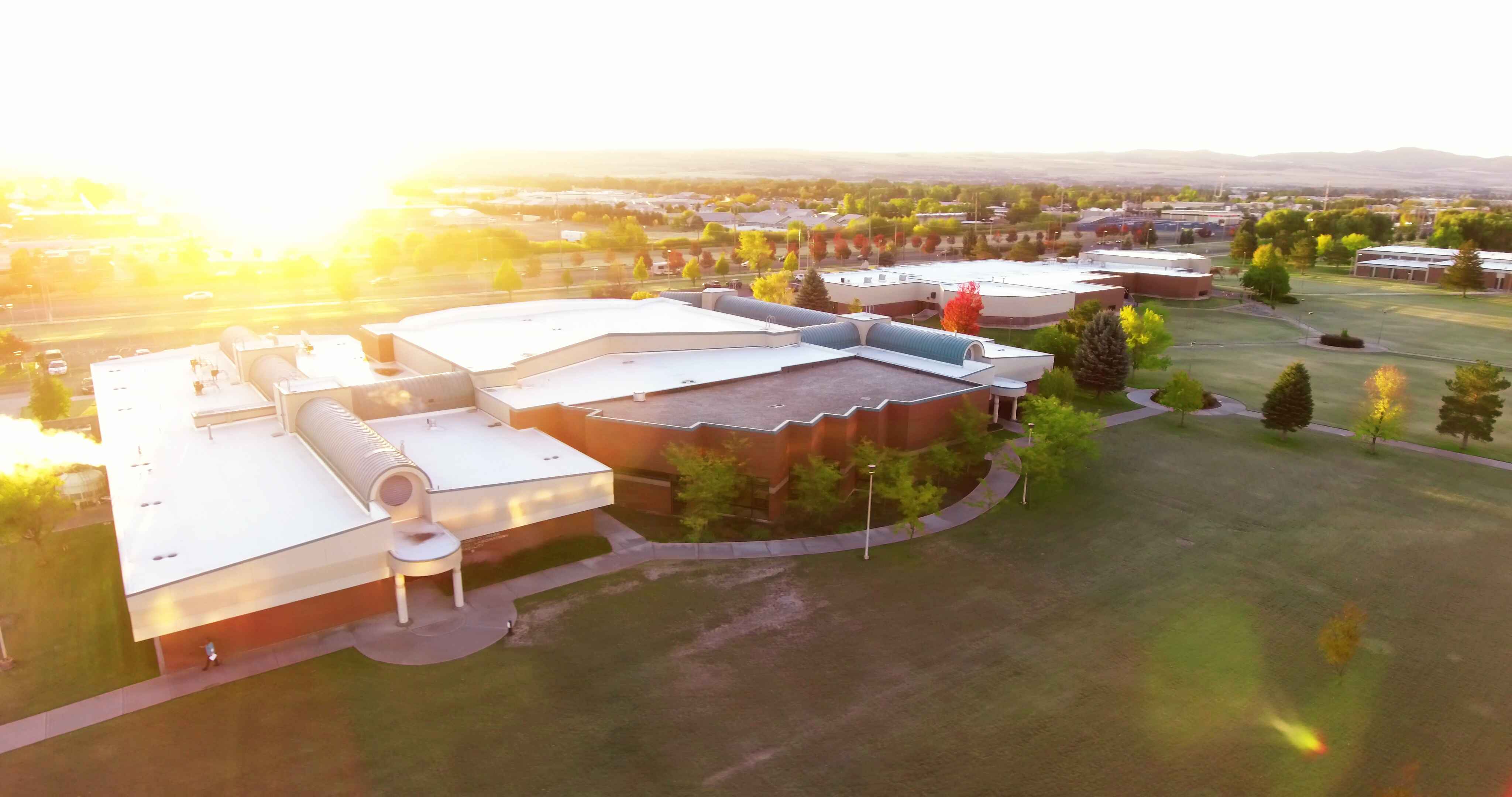 Overhead shot of CEI