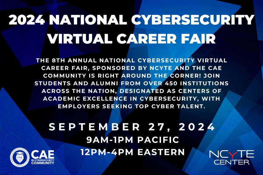 National Cybersecurity Virtual Career Fair