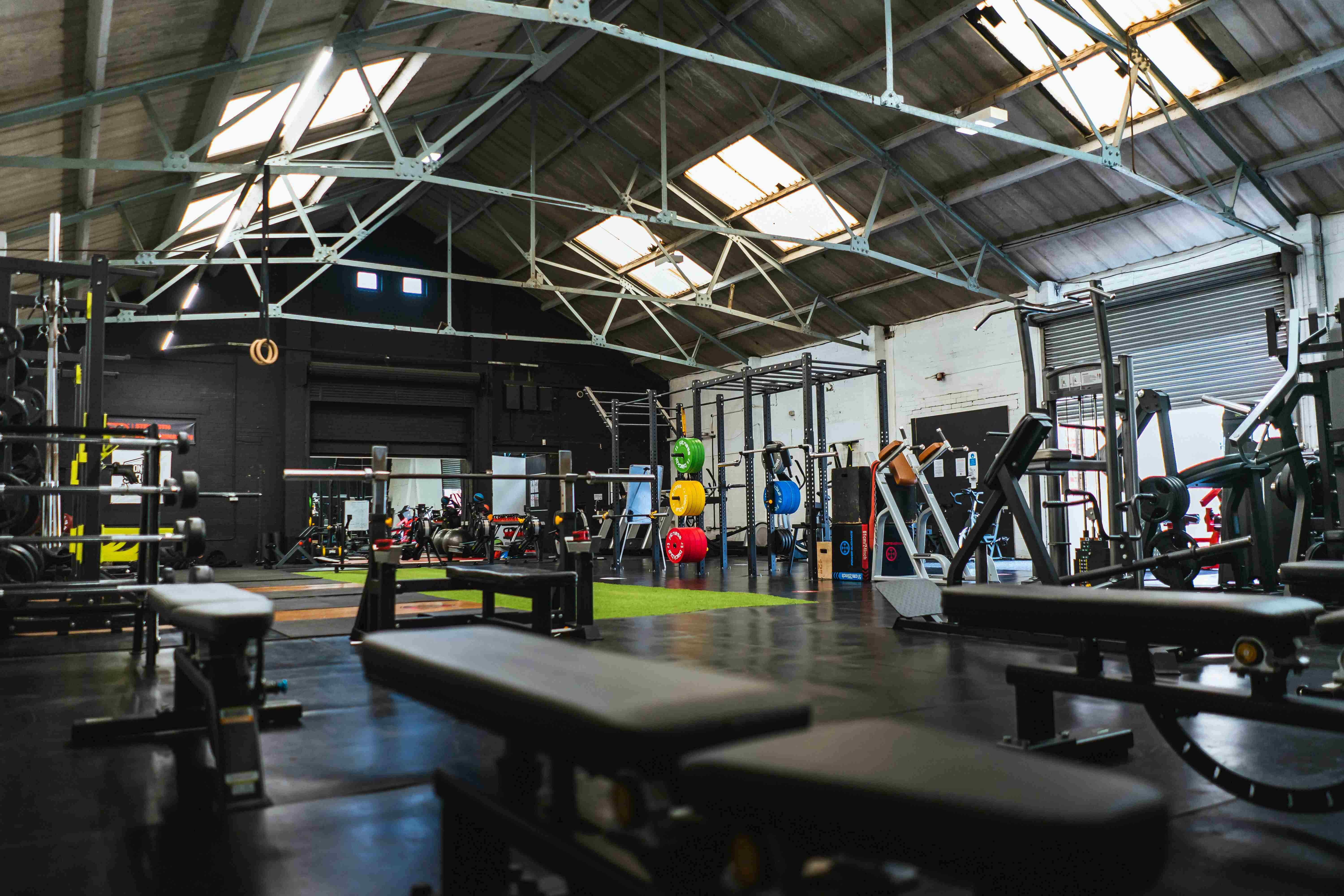 Stock photo of a gym