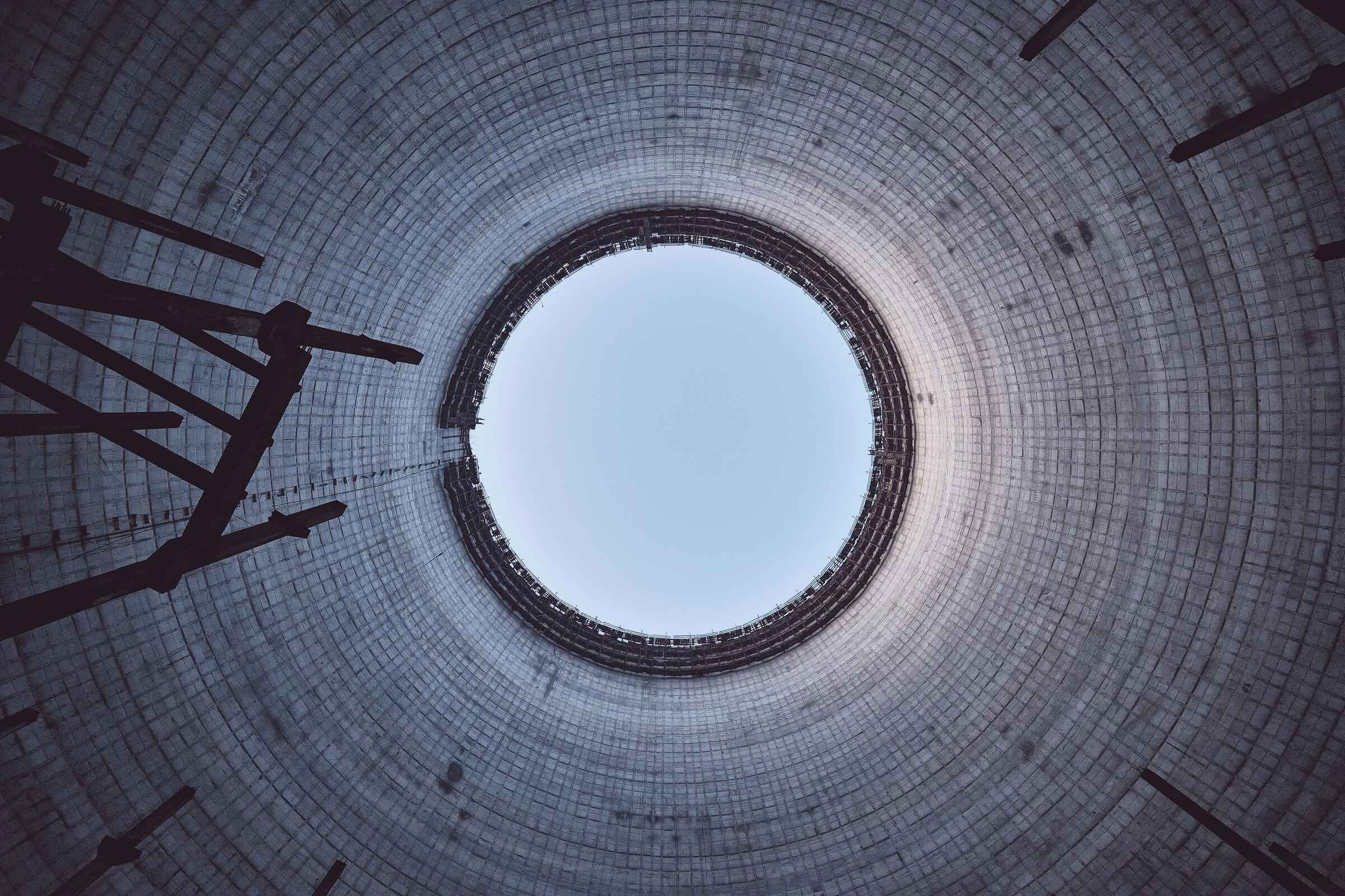 Stock image of nuclear reactor