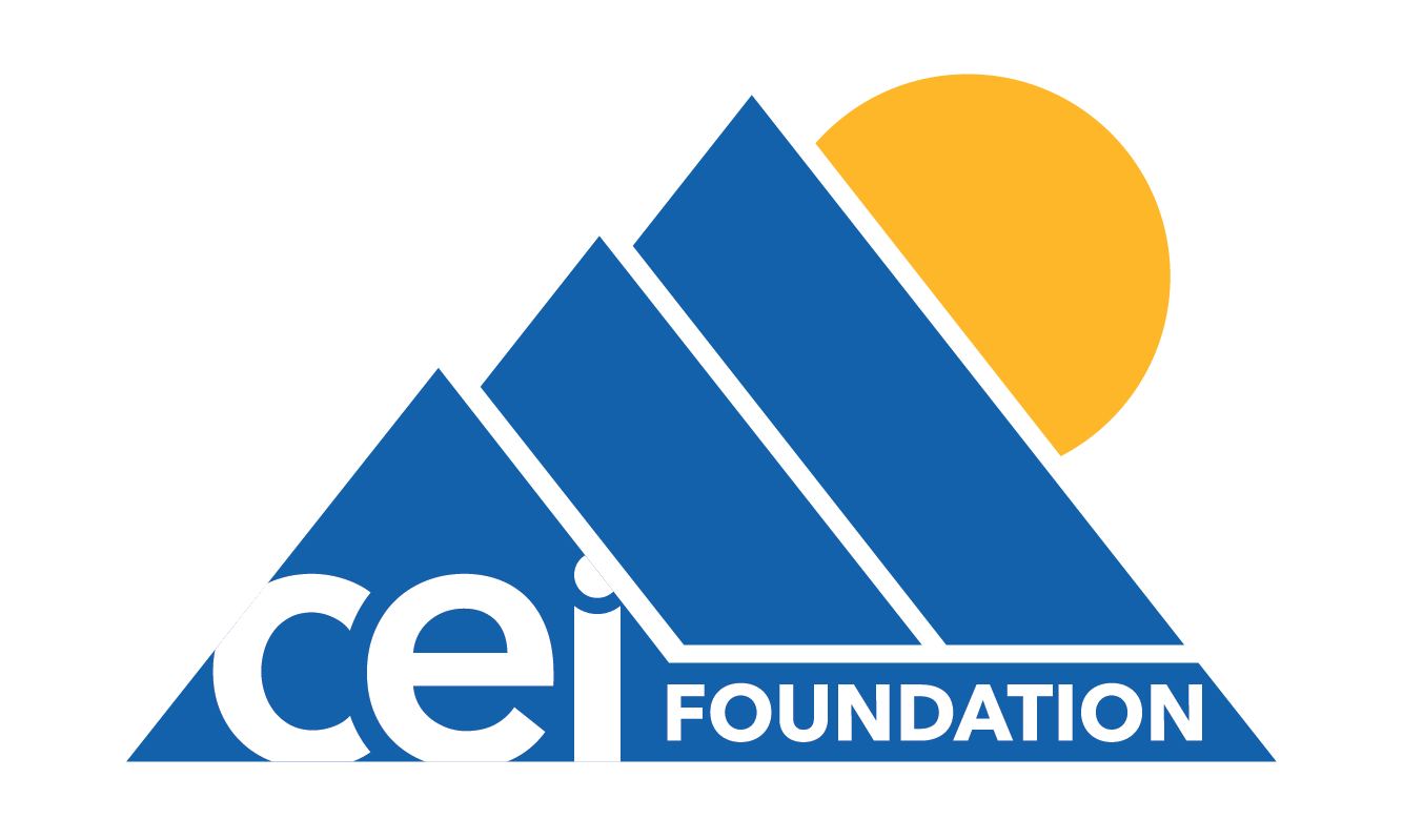 CEI Foundation Logo Blue SVG
