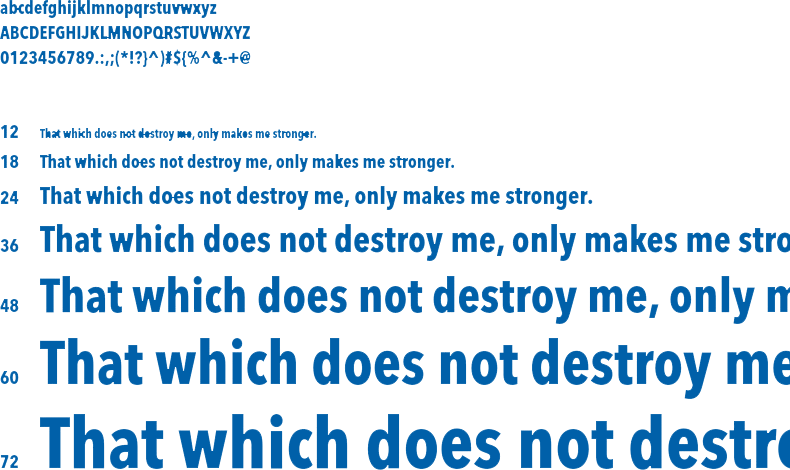 Avenir Next Condensed