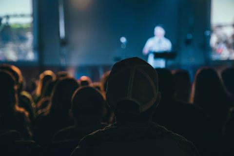 Audience of a concert