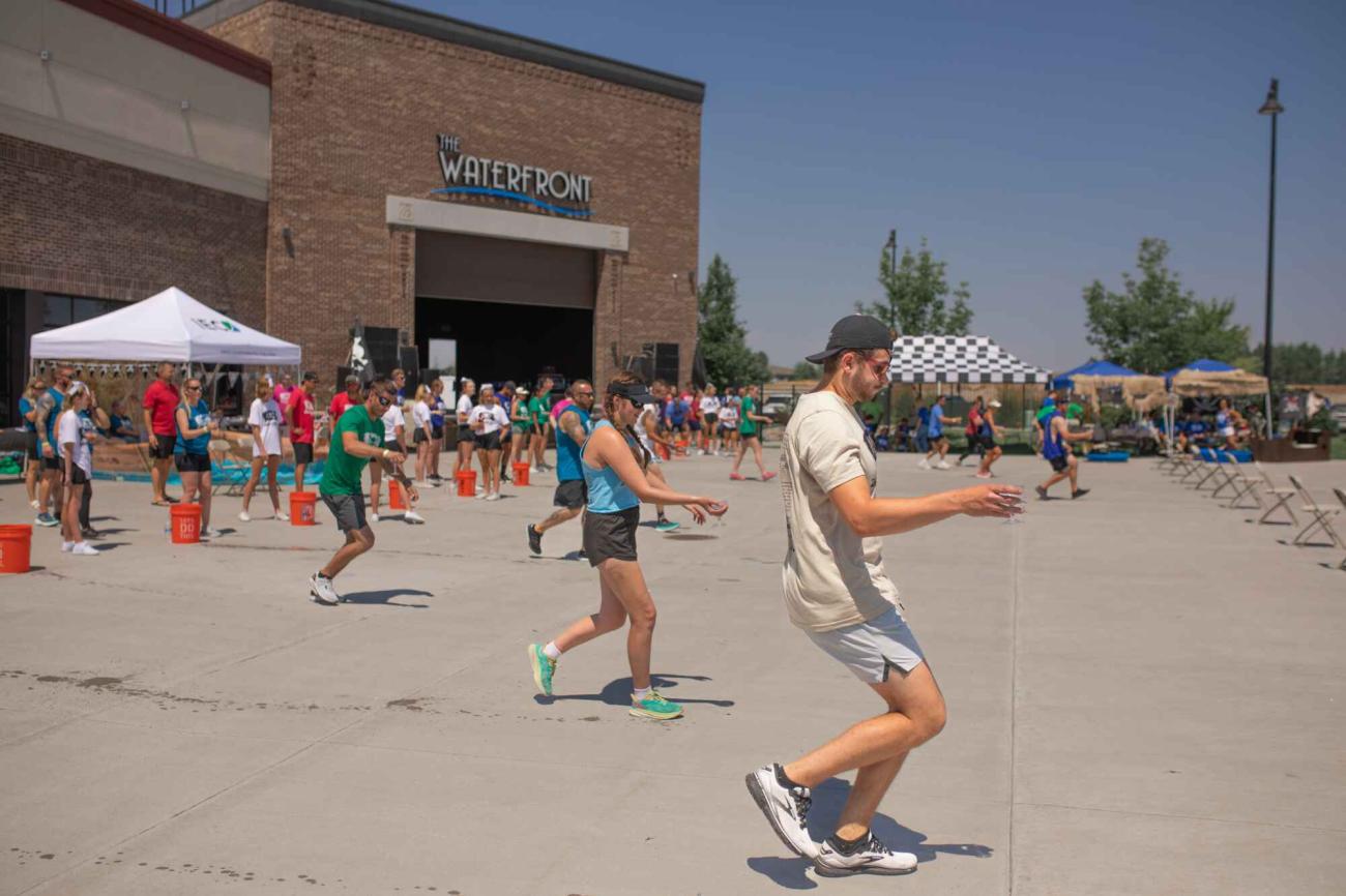 Photo of runners at the 2024 CEI Great Race