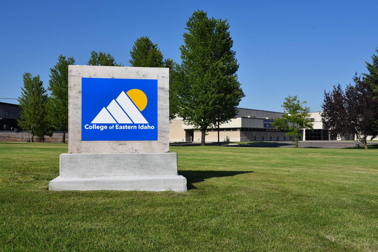 College of Eastern Idaho monument plaque