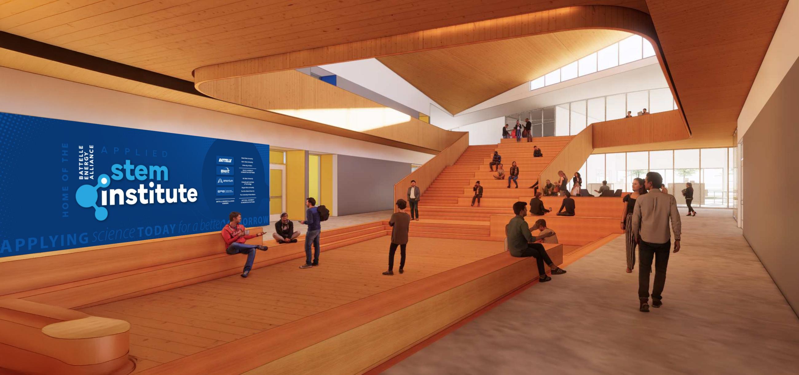 STEM institute building interior