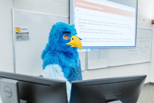 Frankie teaching class