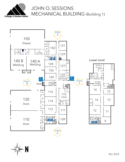 CEI Building 1 Map